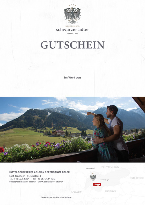 Übernachtungsgutschein